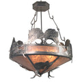 Meyda Tiffany 4 Light 36" Wide Pendant with Handmade Shade