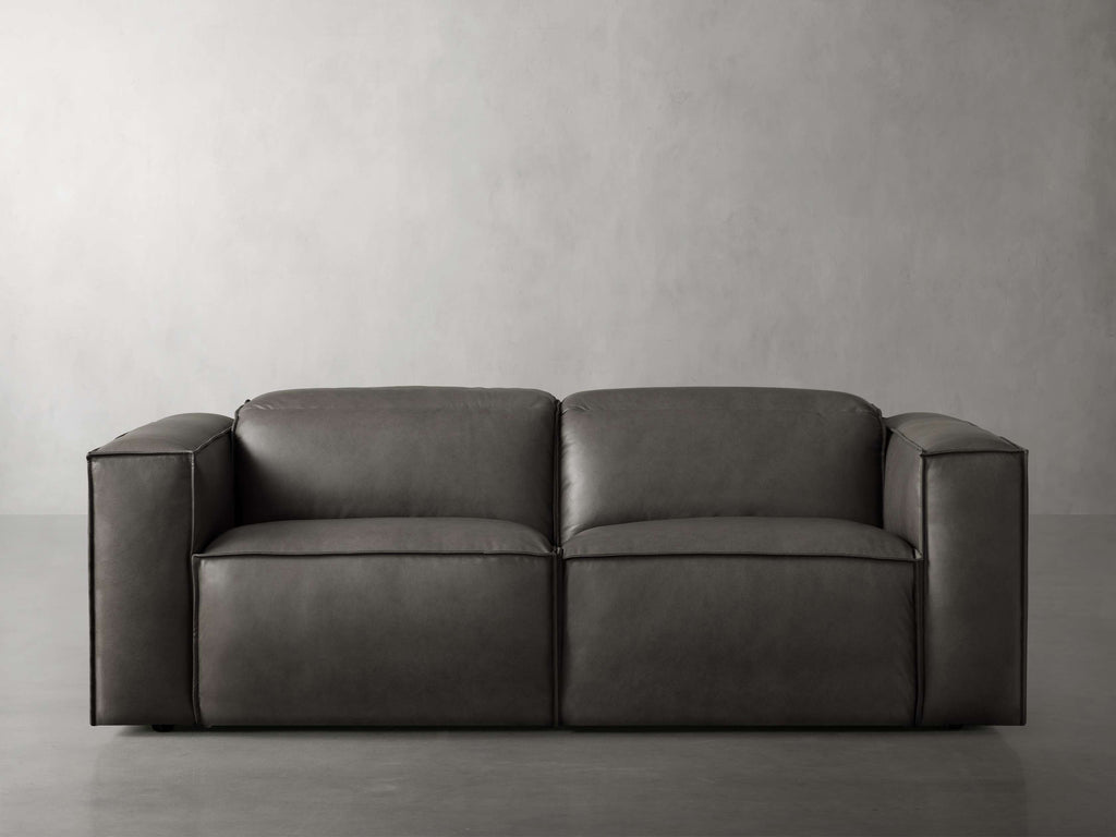 Coburn Leather Two-Piece Motion Sofa