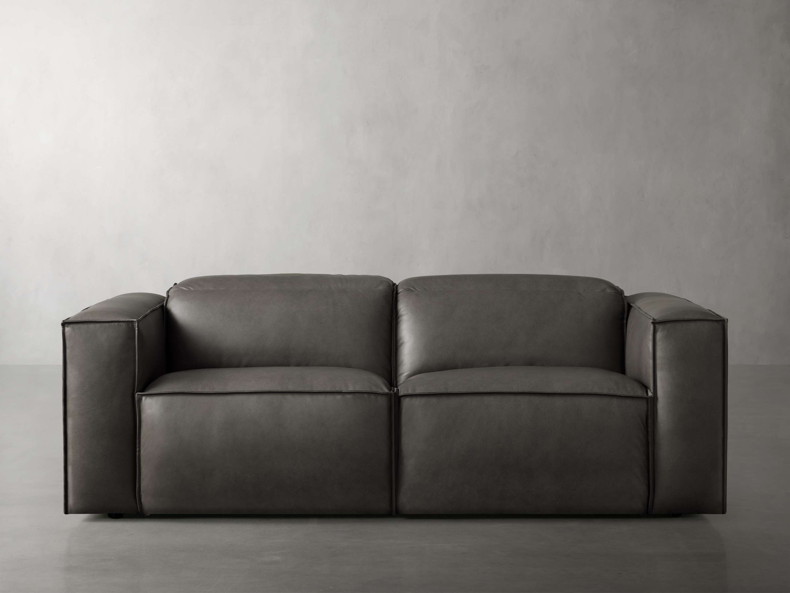 Coburn Leather Two-Piece Motion Sofa