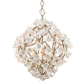 Lily 6-Light Chandelier in Stria Gold Leaf 26.25W x 30H
