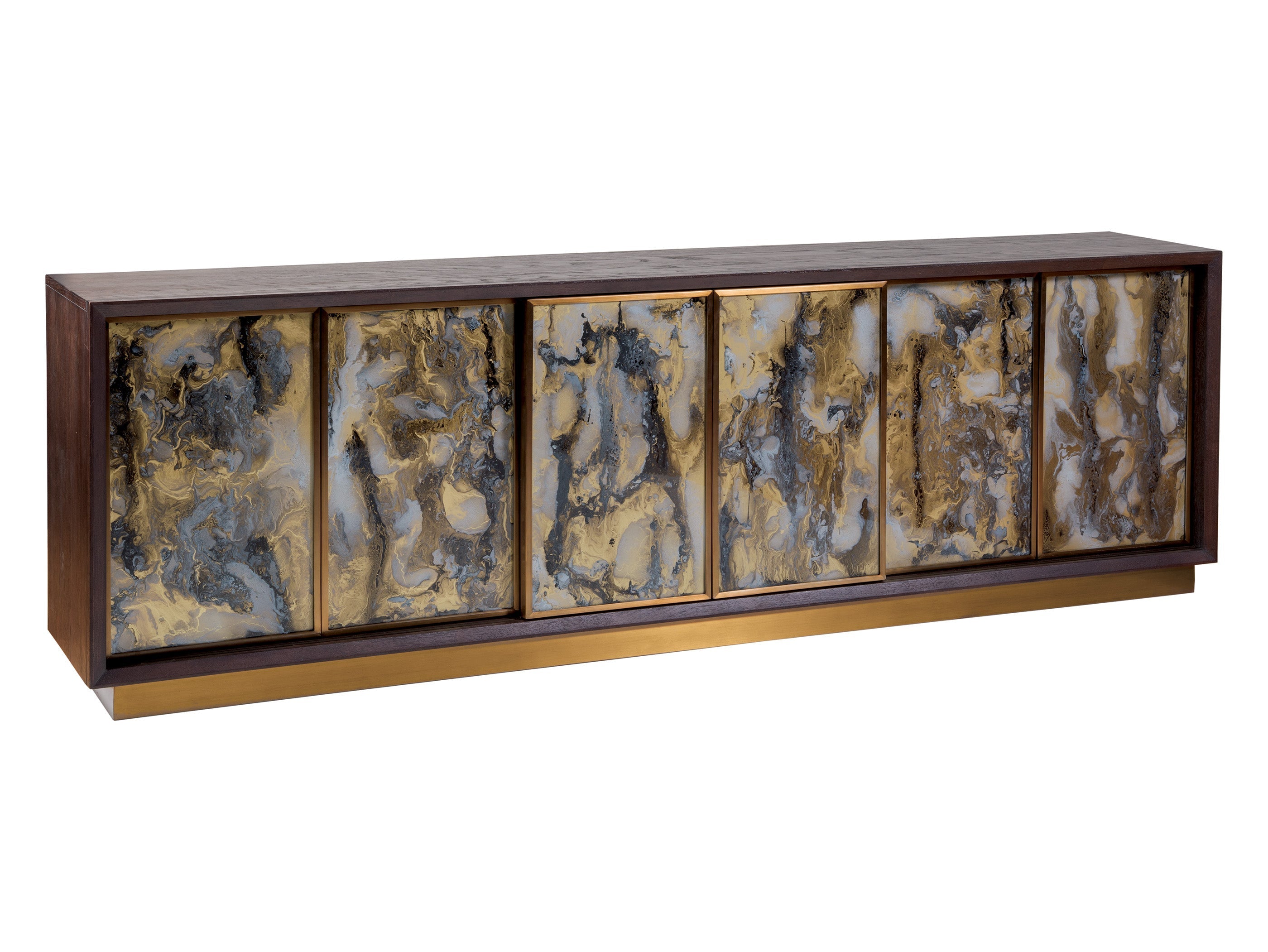 Artistica Home Verbatim Eglomise Long Media Console