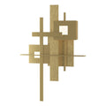 Planar LED Sconce LED in Modern Brass