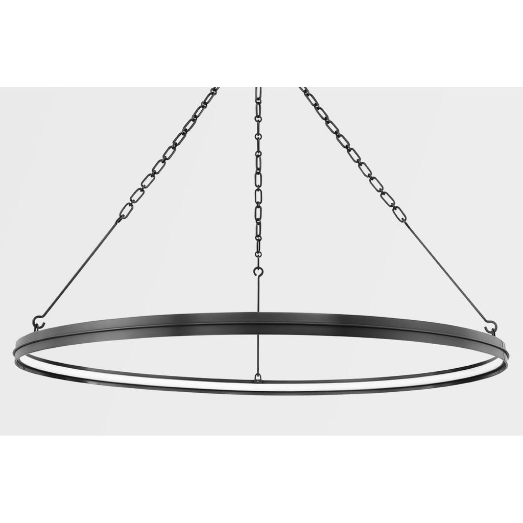 Rosendale 1-Light Chandelier in Old Bronze 28L x 28W x 2.25H
