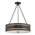 Gaines 4-Light Chandelier in Aged Old Bronze 22L x 22W x 5.75H
