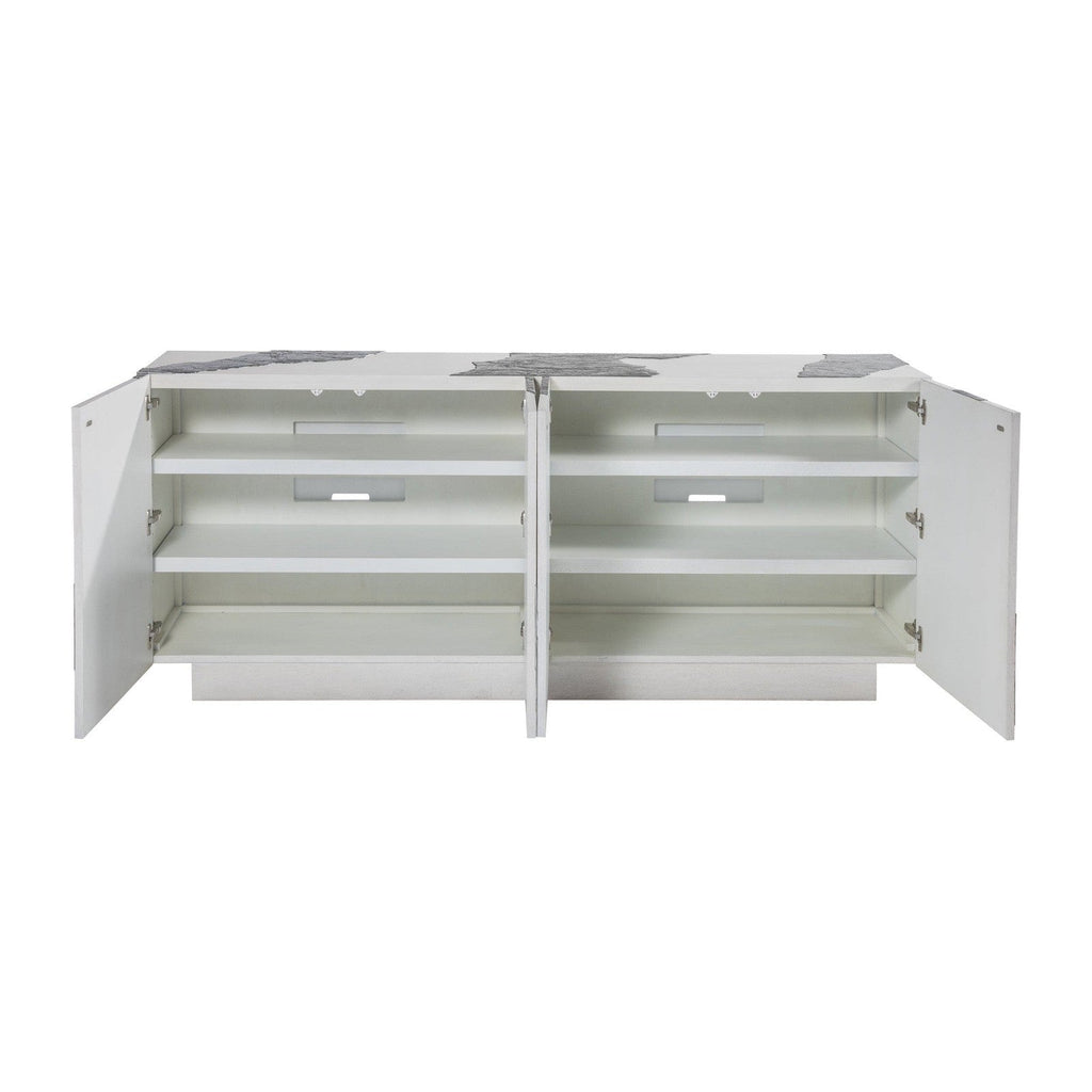 Artistica Home Signature Designs Contango White Media Console