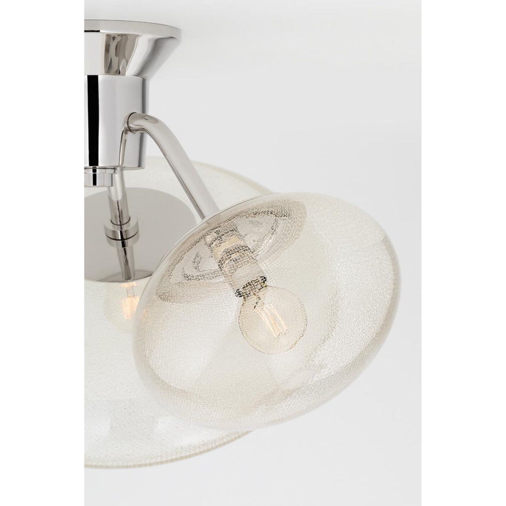 Opera 9-Light Chandelier in Polished Nickel by Kelly Behun 30.75L x 30.75W x 26.5H