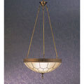Meyda Tiffany 3 Light 19" Wide Pendant with Handmade Shade