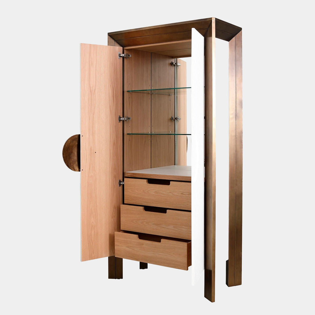 Global Views Yasbeck Framed Tall Cabinet