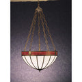 Meyda Tiffany 4 Light 21" Wide Pendant with Handmade Shade