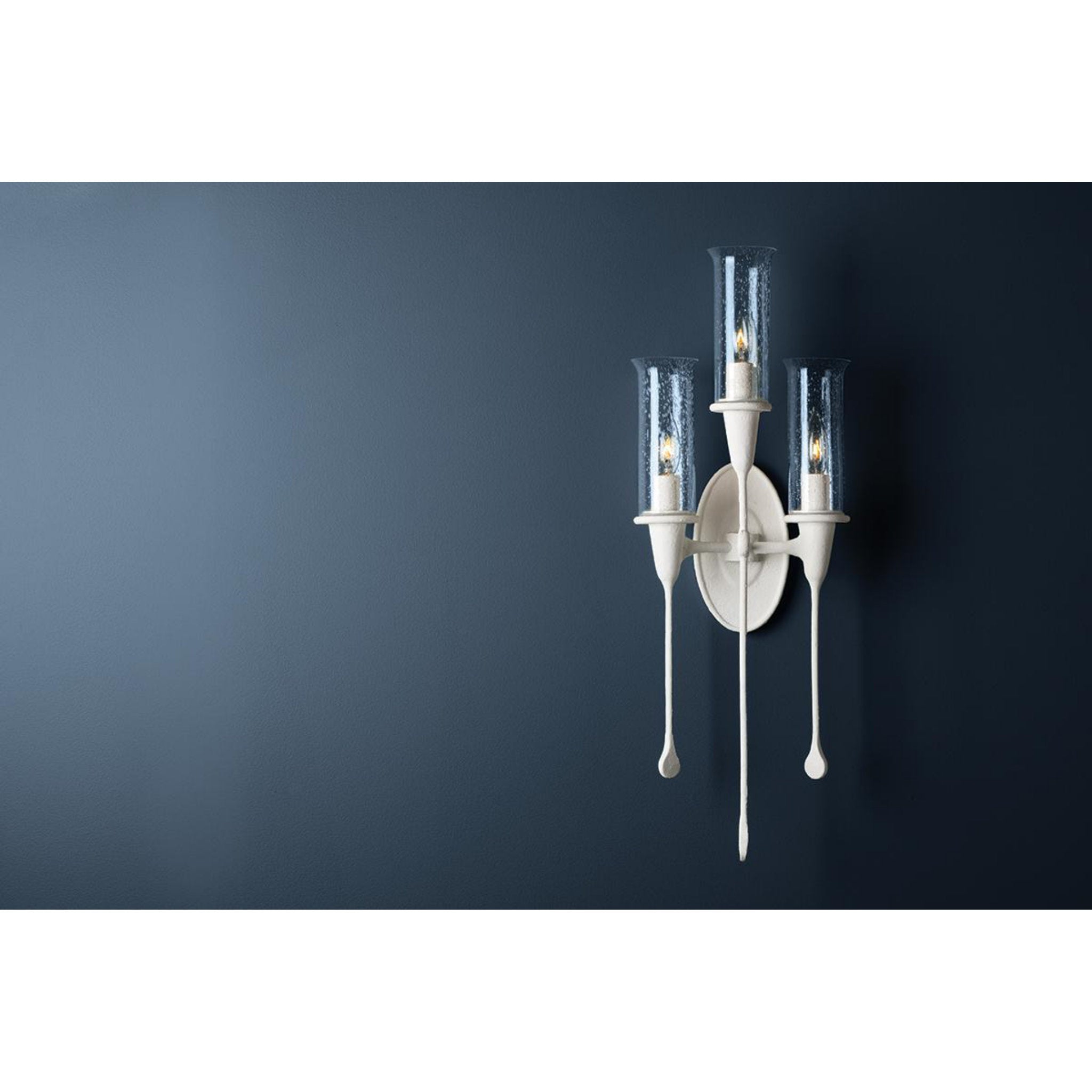 Chisel 16-Light Chandelier in Black Iron 41.25L x 41.25W x 28H
