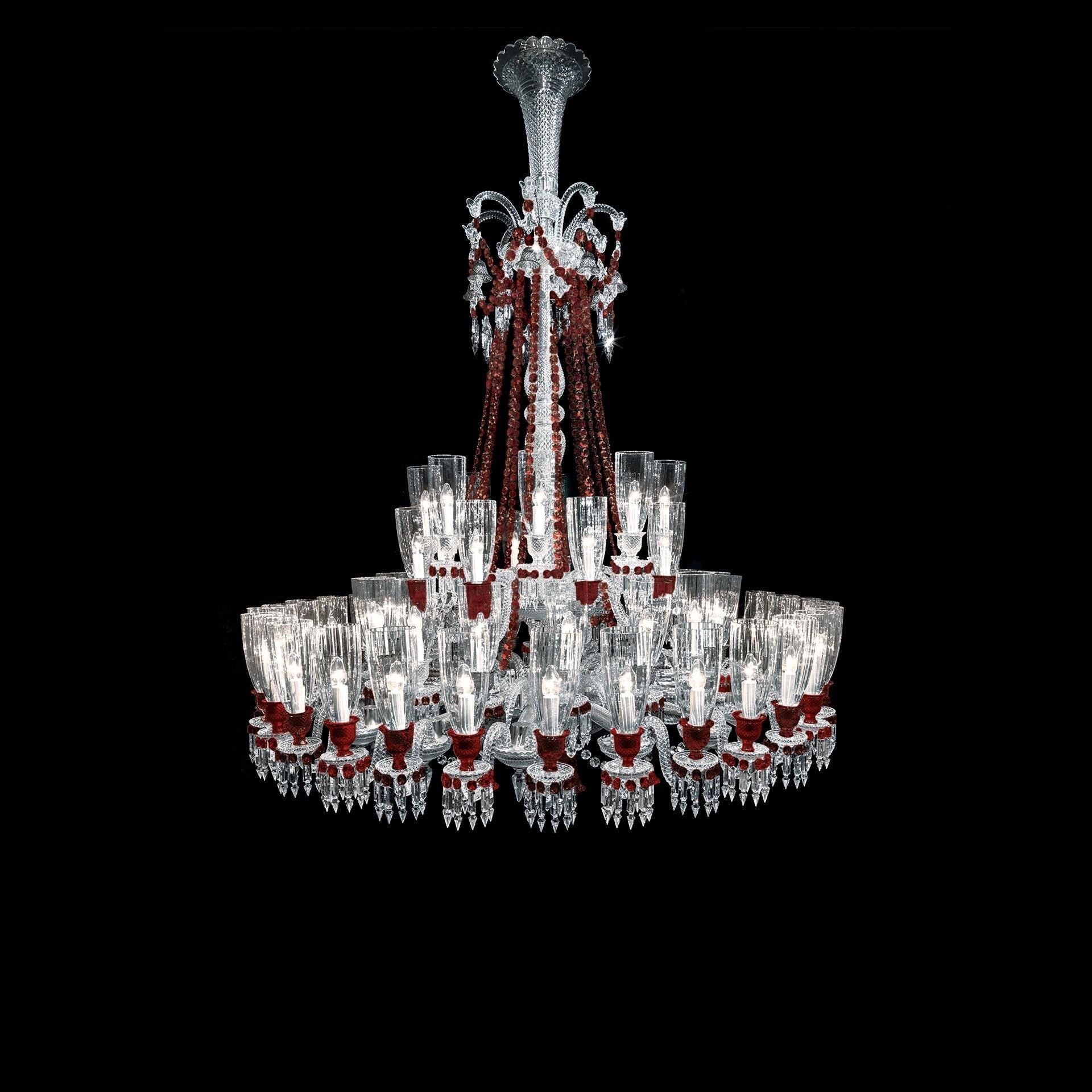 Baccarat Zé‘¼å¬ith Red Chandelier