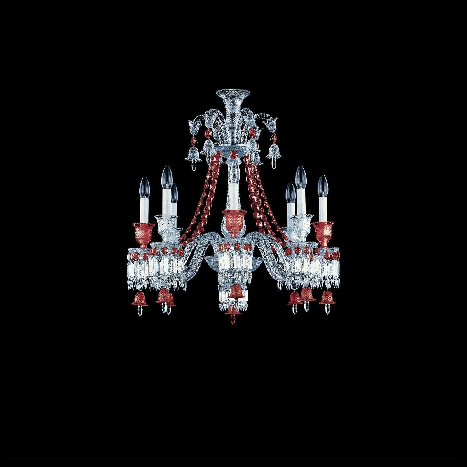 Baccarat Zé‘¼å¬ith Red Chandelier