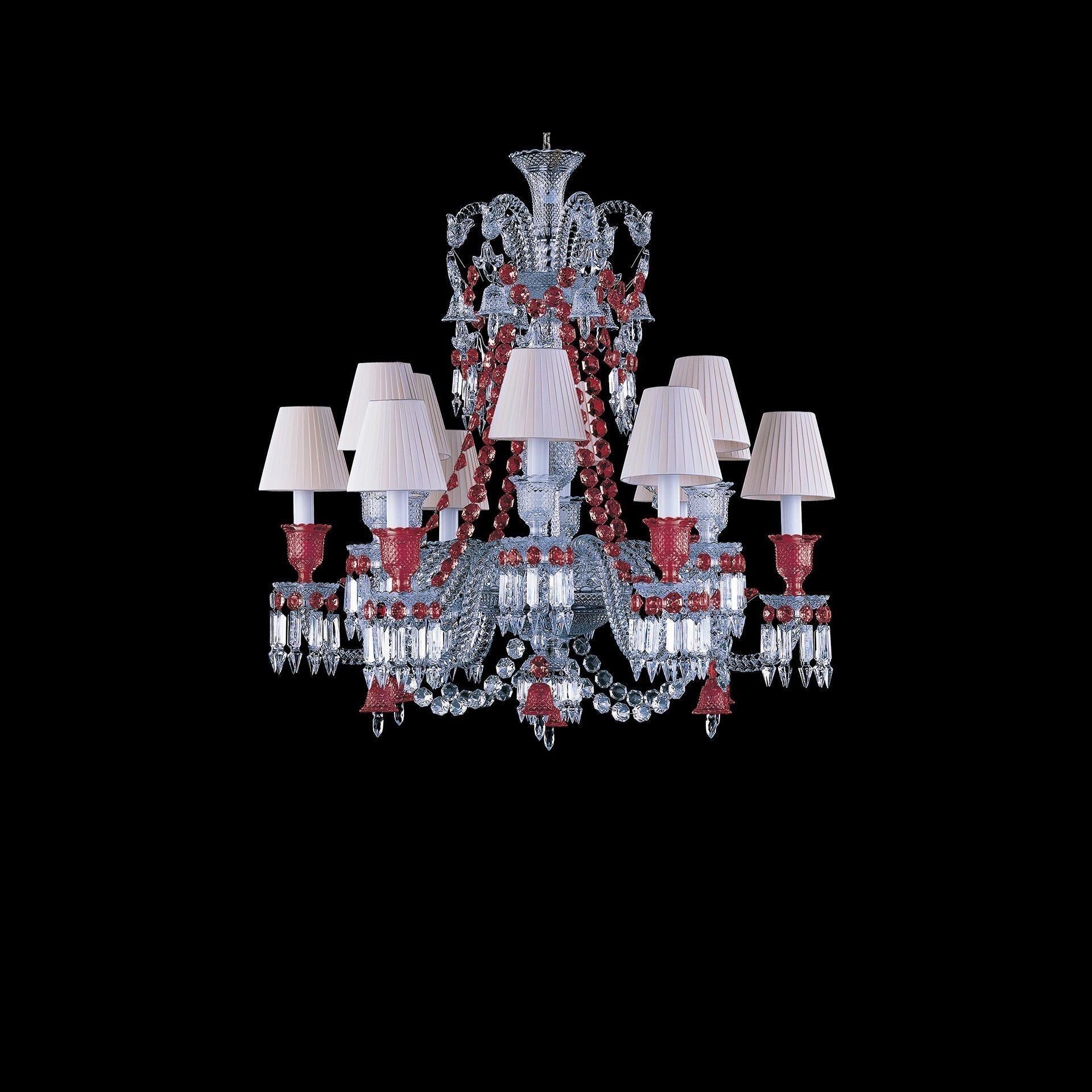 Baccarat Zé‘¼å¬ith Red Chandelier