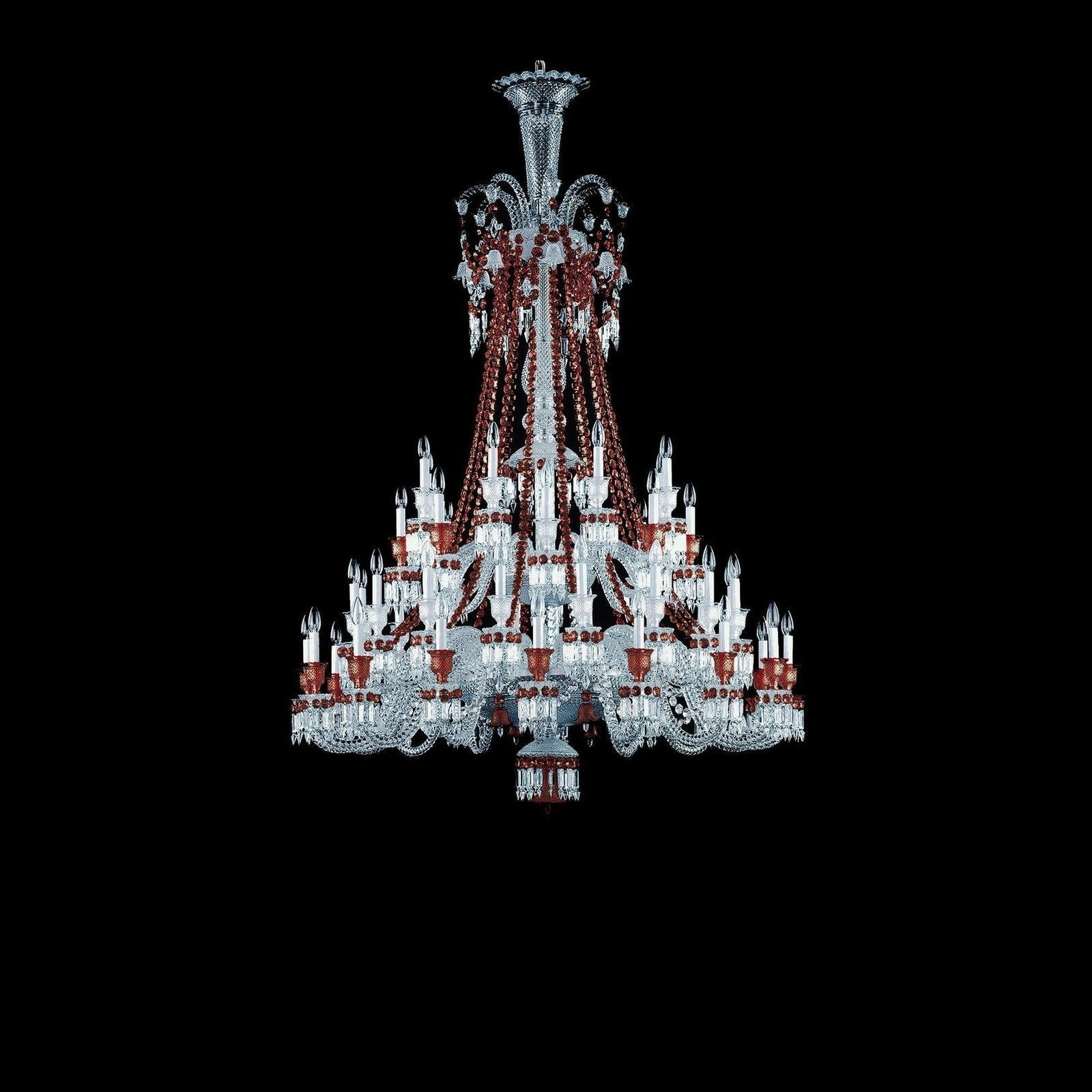 Baccarat Zé‘¼å¬ith Red Chandelier