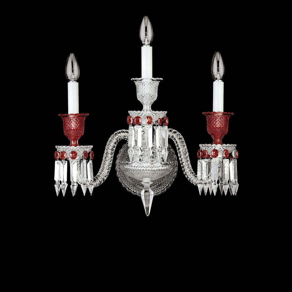 Baccarat Zé‘¼å¬ith Red Wall Sconce
