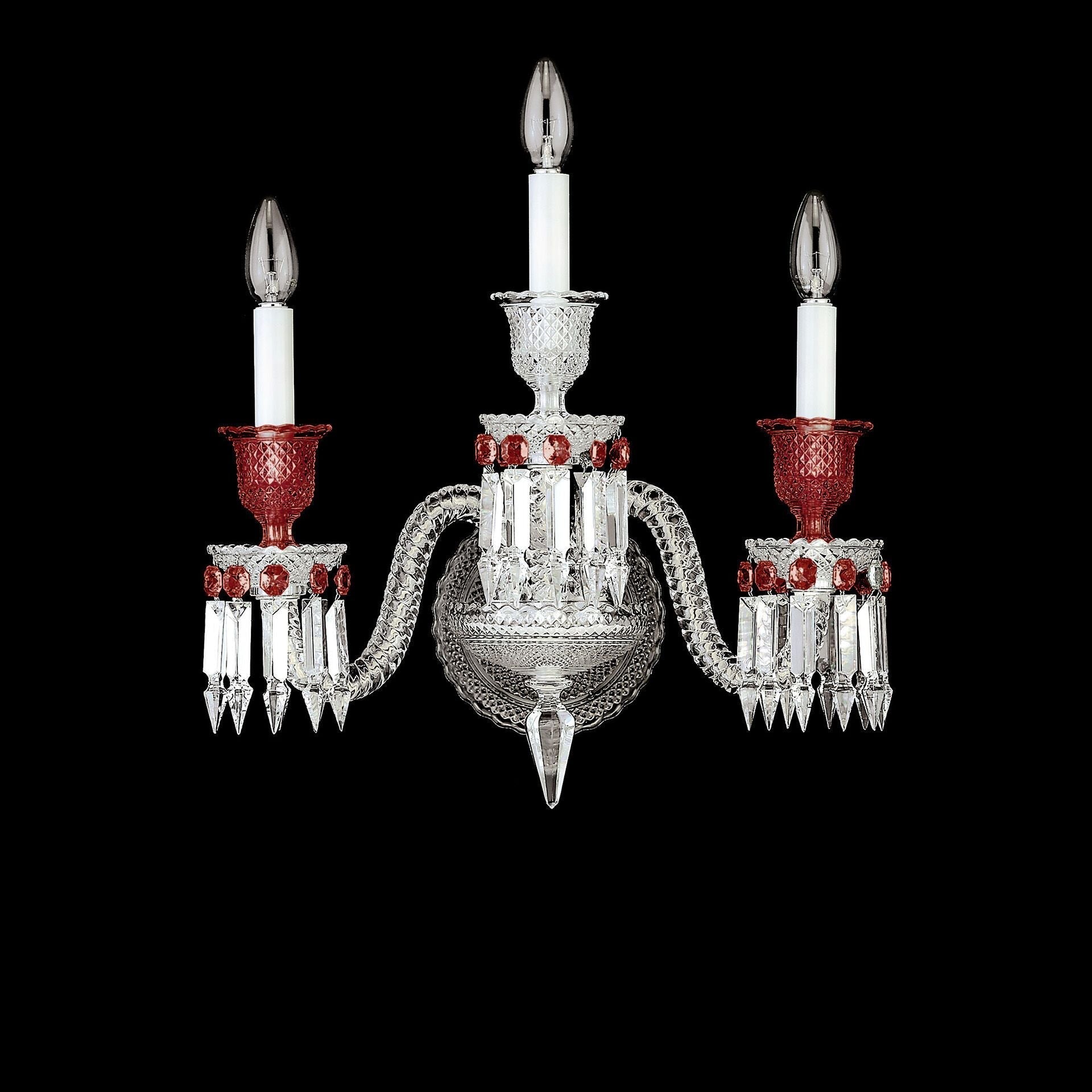 Baccarat Zé‘¼å¬ith Red Wall Sconce