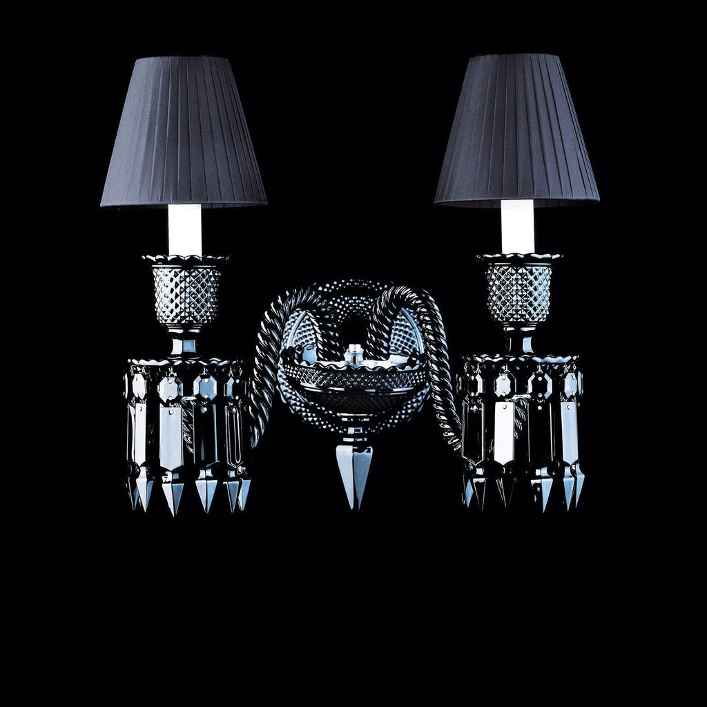 Baccarat Zé‘¼å¬ith Black Wall Sconce