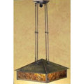 Meyda Tiffany Craftsman / Mission Down Lighting Pendant from the Kirkpatrick Bungalow Collection