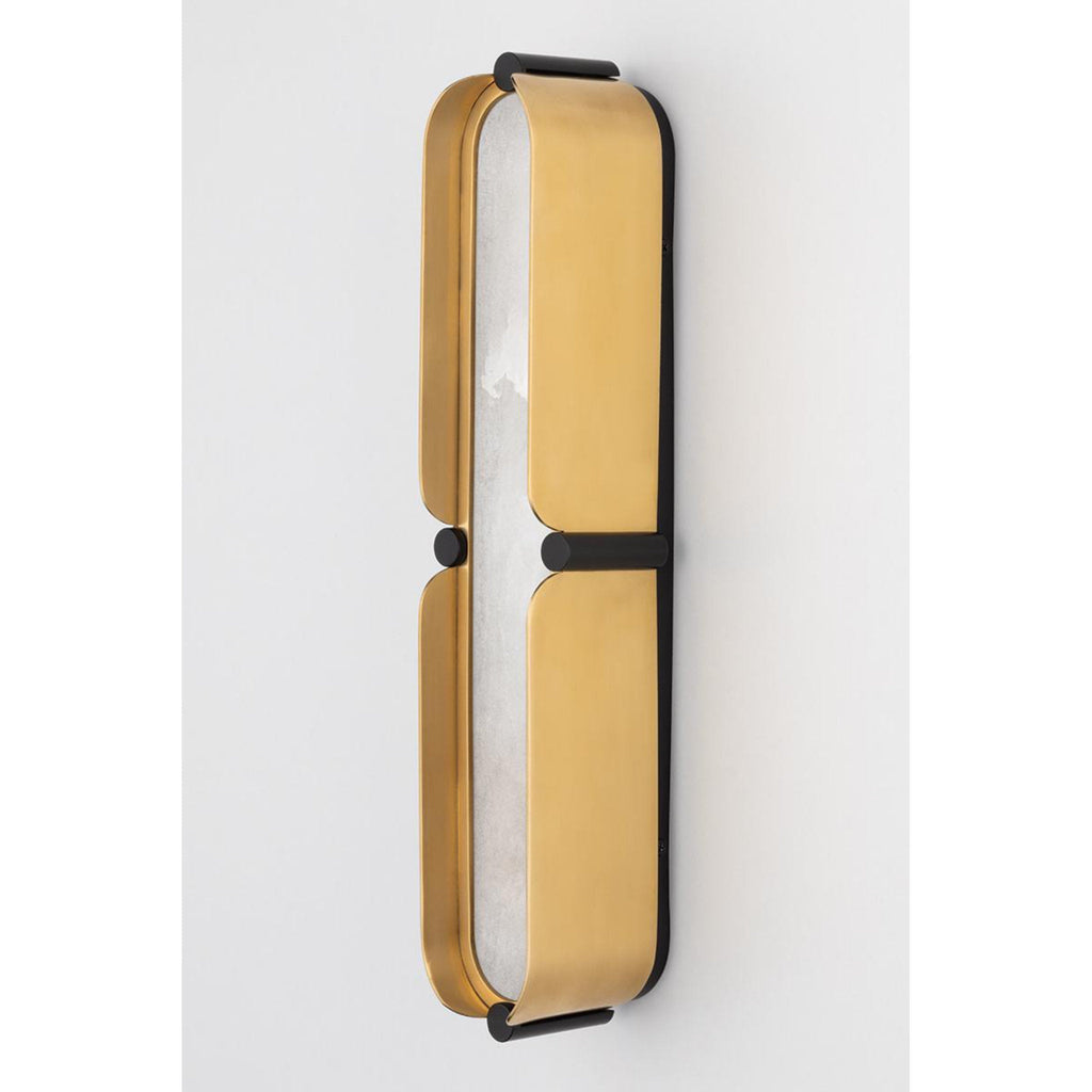 Tribeca 0-Light Chandelier in Aged Brass/Black 32.75L x 32.75W x 5H
