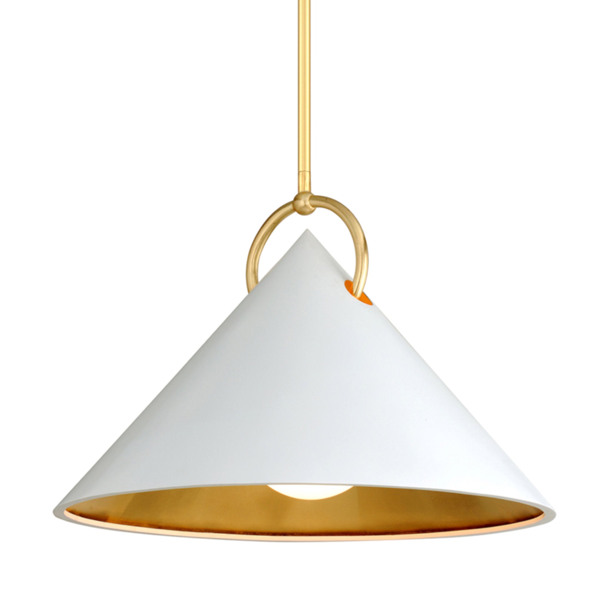 Charm 1-Light Chandelier in Soft White 30L x 30W x 21H