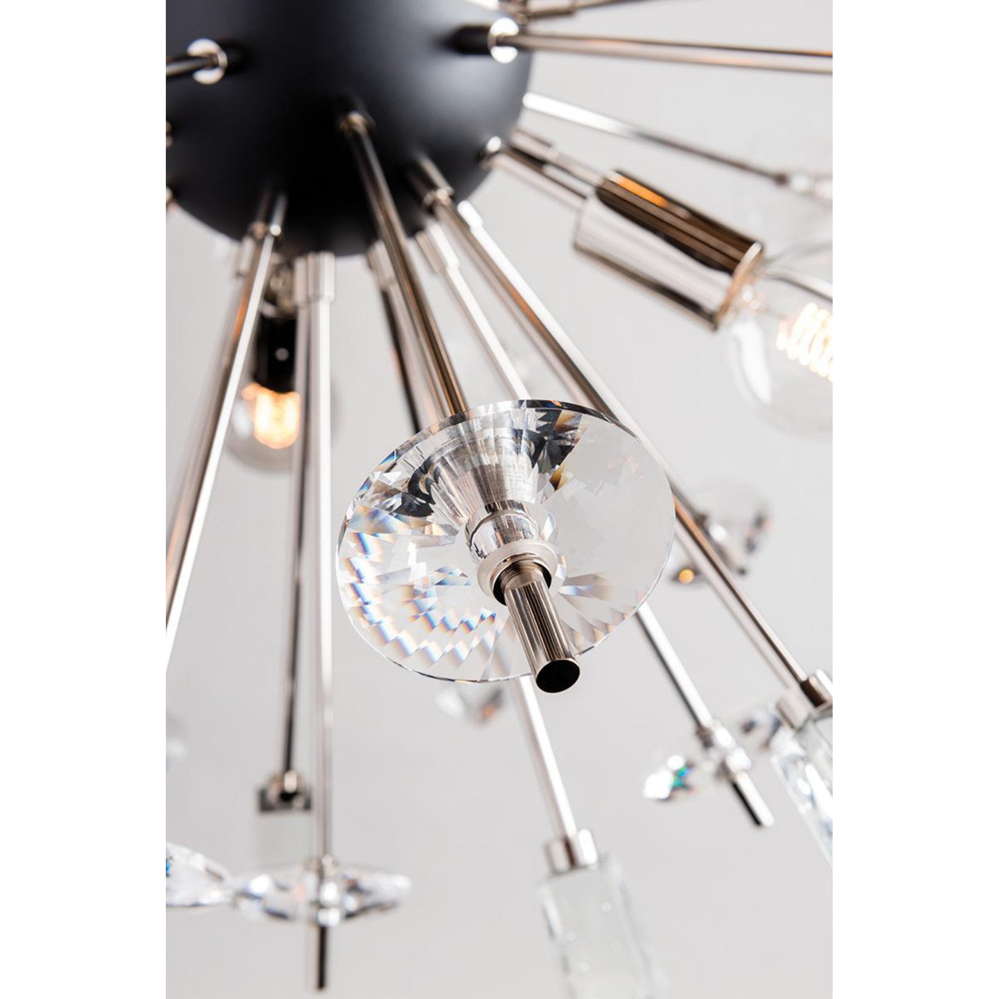Liberty 12-Light Chandelier in Aged Brass 46L x 46W x 46H