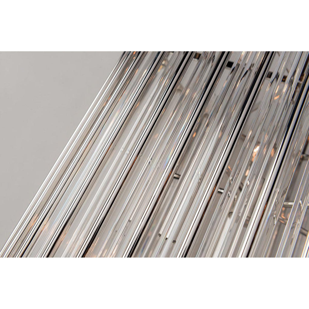 Wallis 10-Light Chandelier in Aged Brass 20.75L x 20.75W x 30.75H