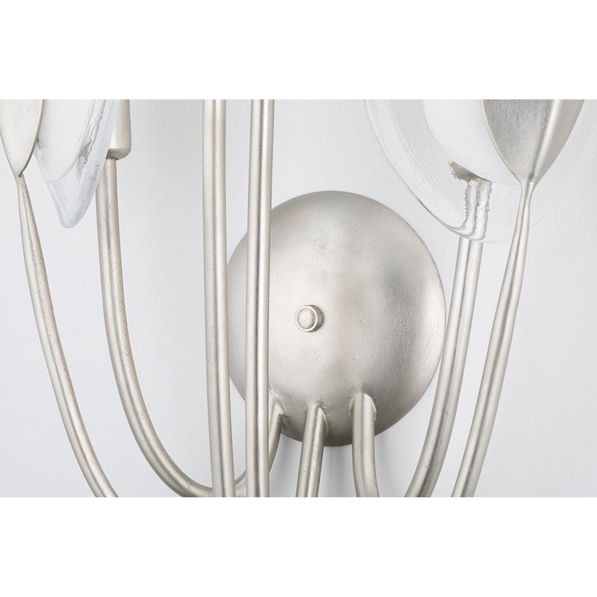 Blossom 10-Light Chandelier in Silver Leaf 29L x 29W x 18.75H