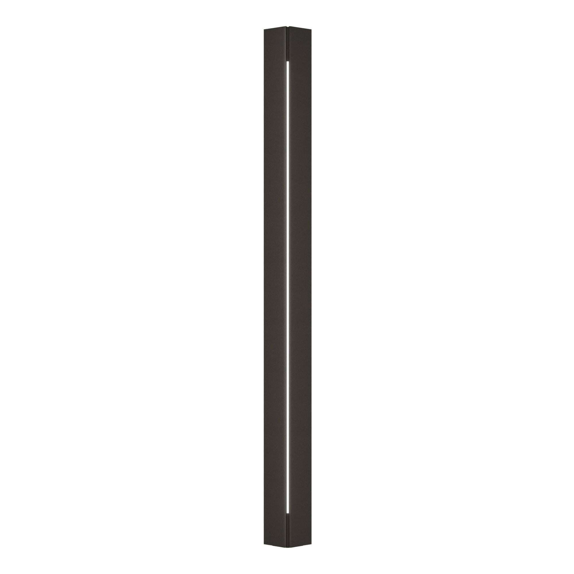 Gallery Large Outdoor Sconce 2-Light White Acrylic (ZZ) in Oil Rubbed Bronze