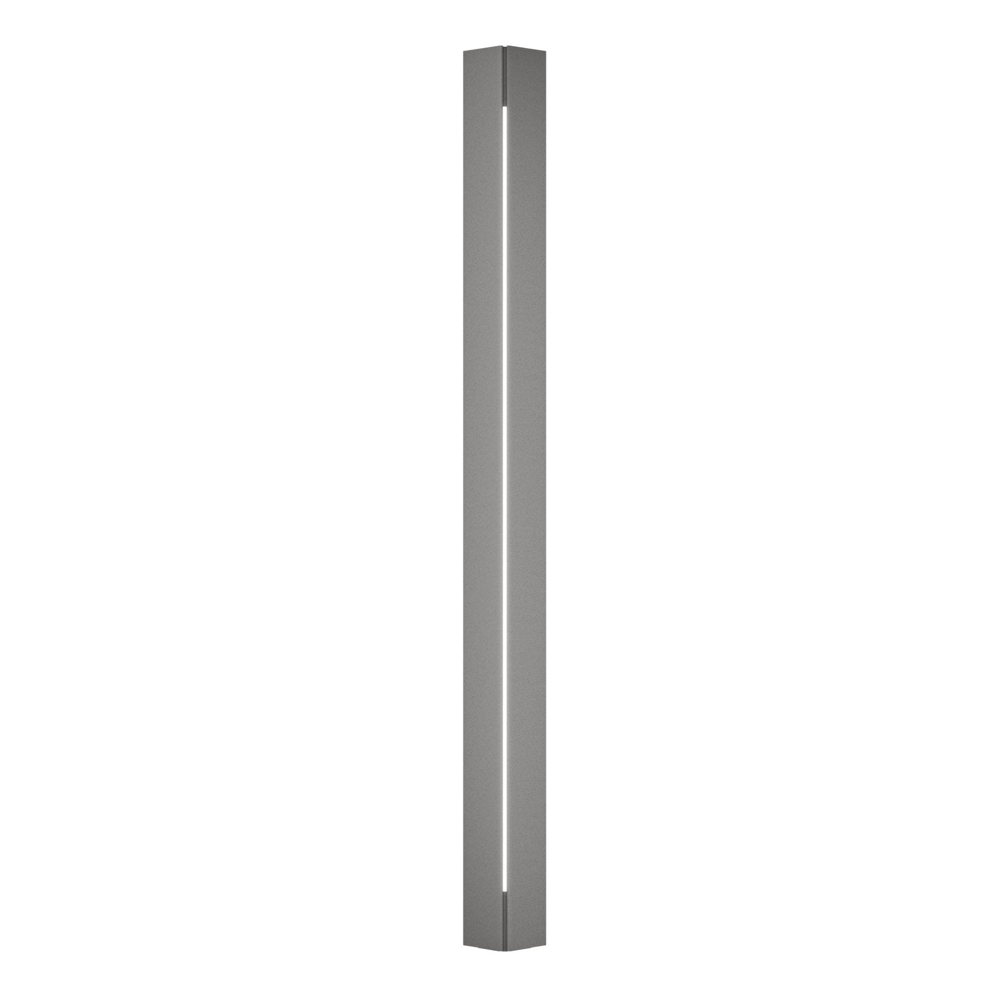Gallery Large Outdoor Sconce 2-Light White Acrylic (ZZ) in Coastal Burnished Steel