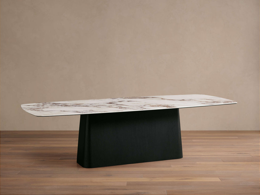 Vincenza Dining Table with Toulouse Base