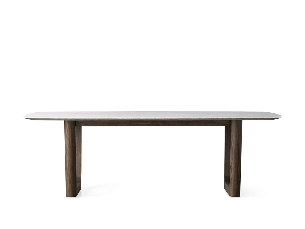 Saint Germain Stone Dining Table with Rennes Base