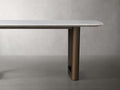 Saint Germain Stone Dining Table with Rennes Base