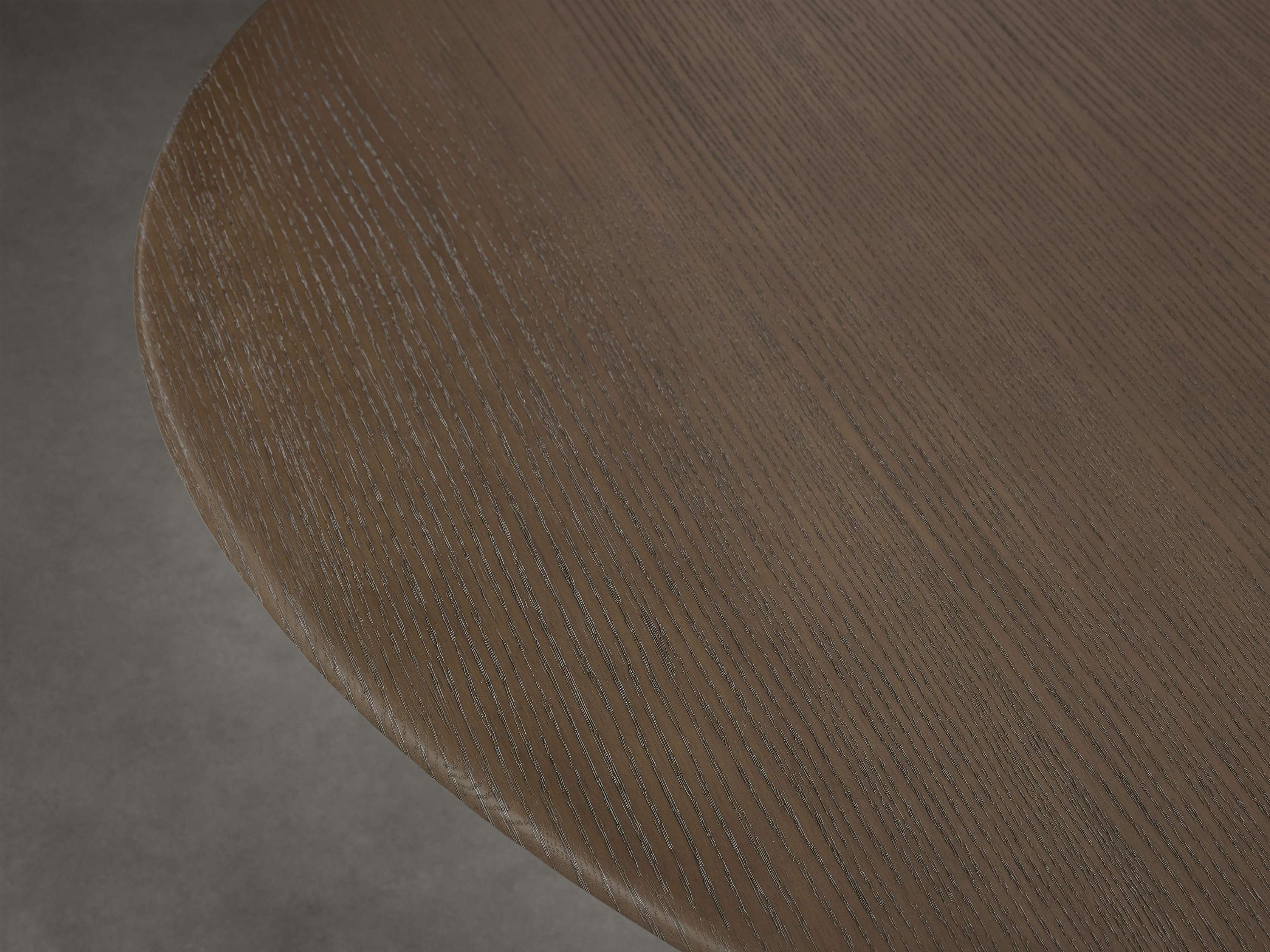 Saint Germain Round Wood Dining Table with Clement Base