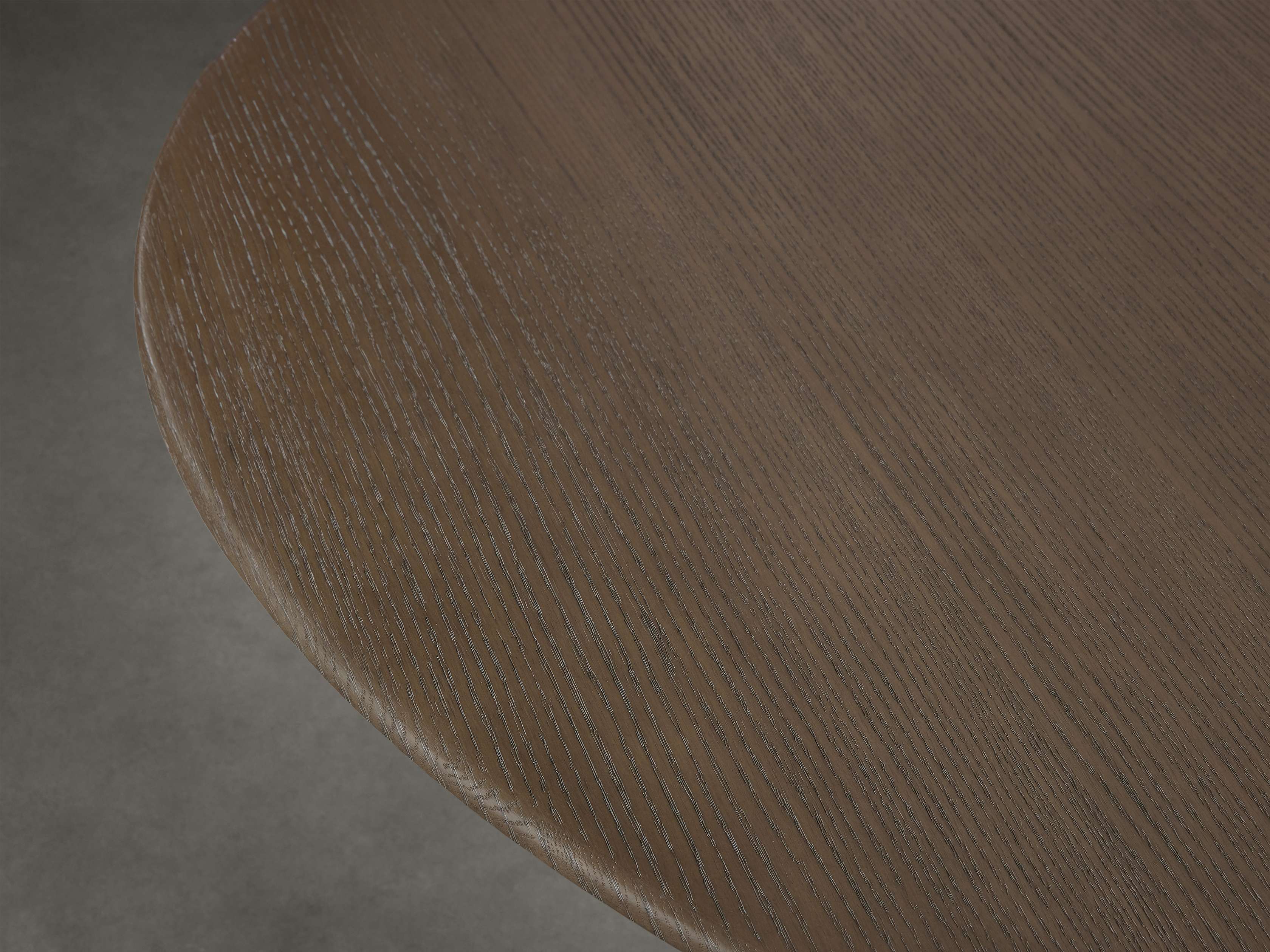 Saint Germain Round Wood Dining Table with Clement Base