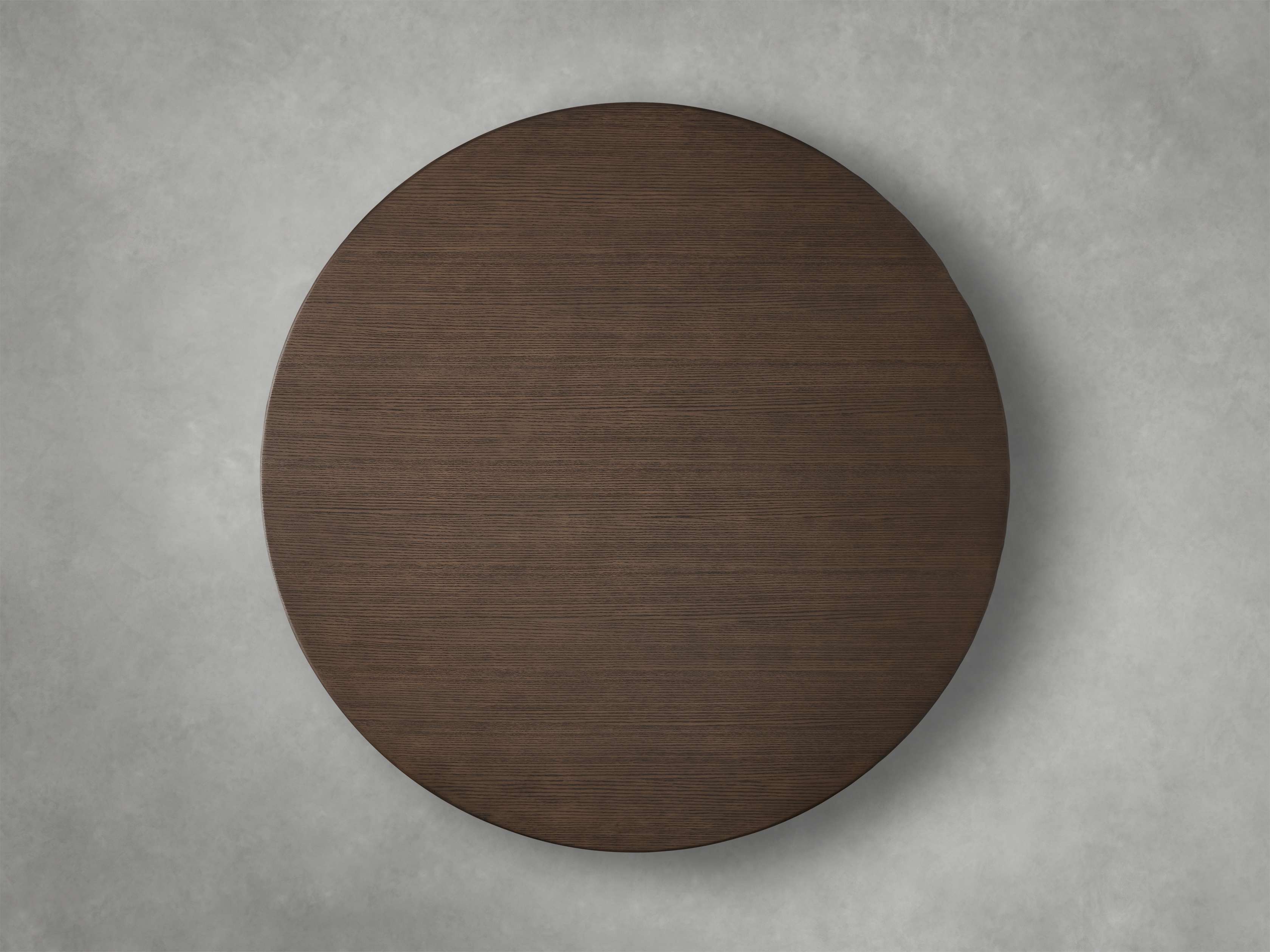 Saint Germain Round Wood Dining Table with Launette Base