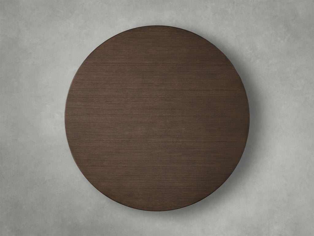 Saint Germain Round Wood Dining Table with Clement Base