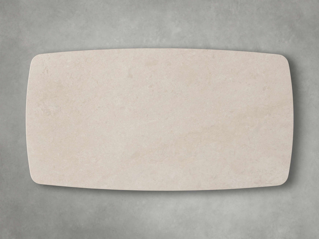 Saint Germain Stone Dining Table with Launette Base