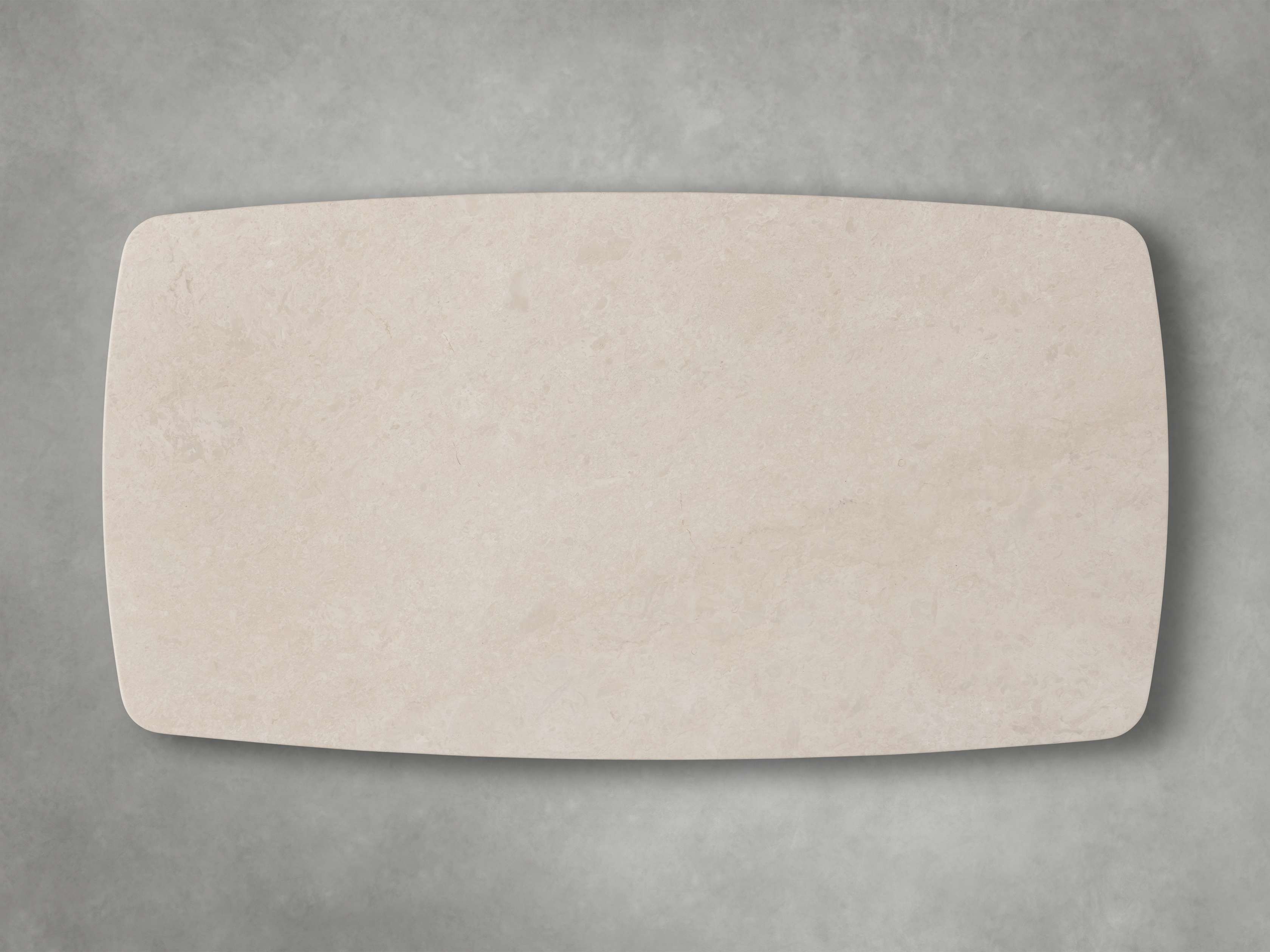 Saint Germain Stone Dining Table with Launette Base