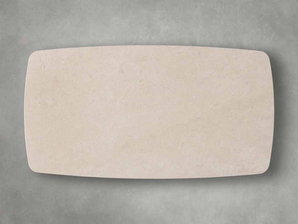 Saint Germain Stone Dining Table with Rennes Base