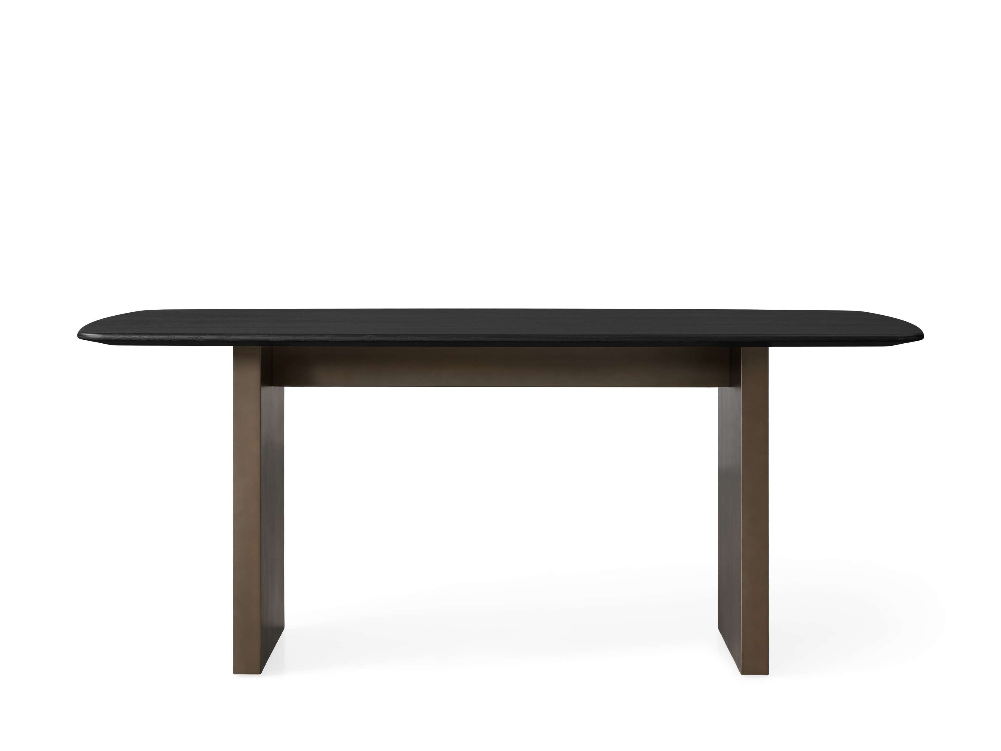 Saint Germain Wood Dining Table with Clement Base