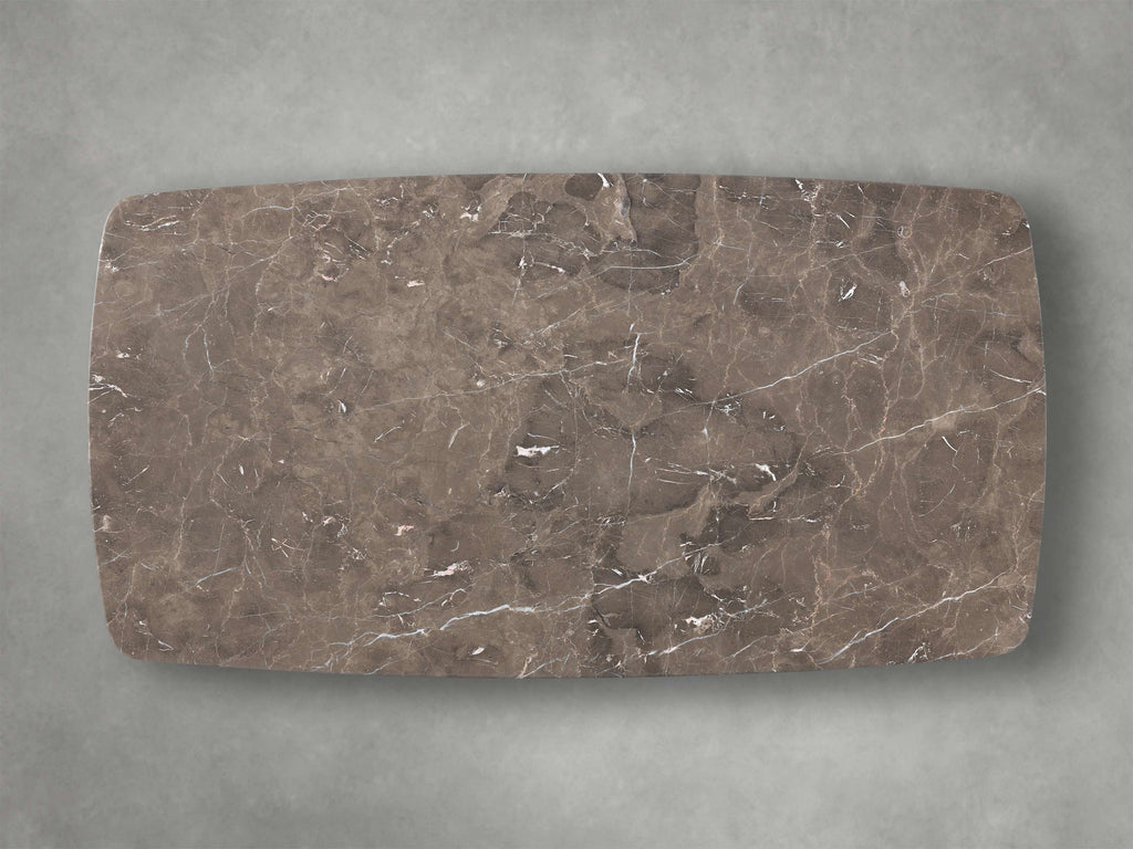 Saint Germain Stone Dining Table with Dauphine Base