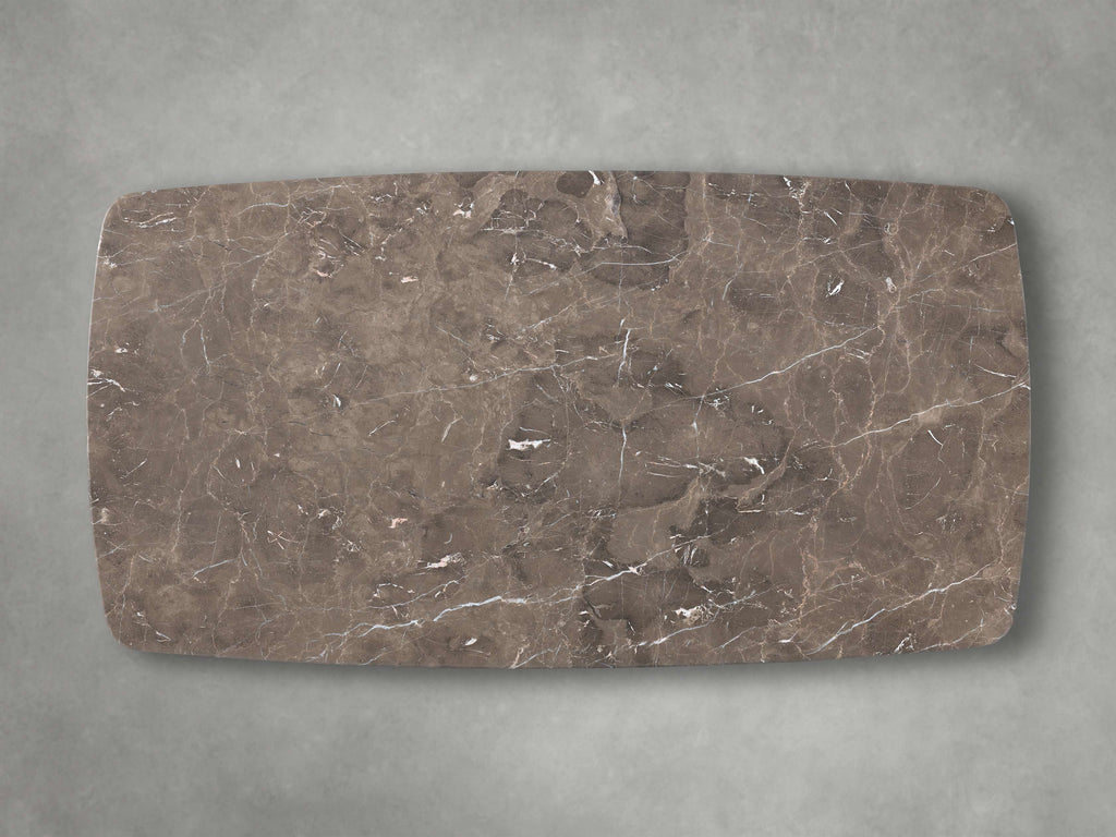 Saint Germain Stone Dining Table with Launette Base