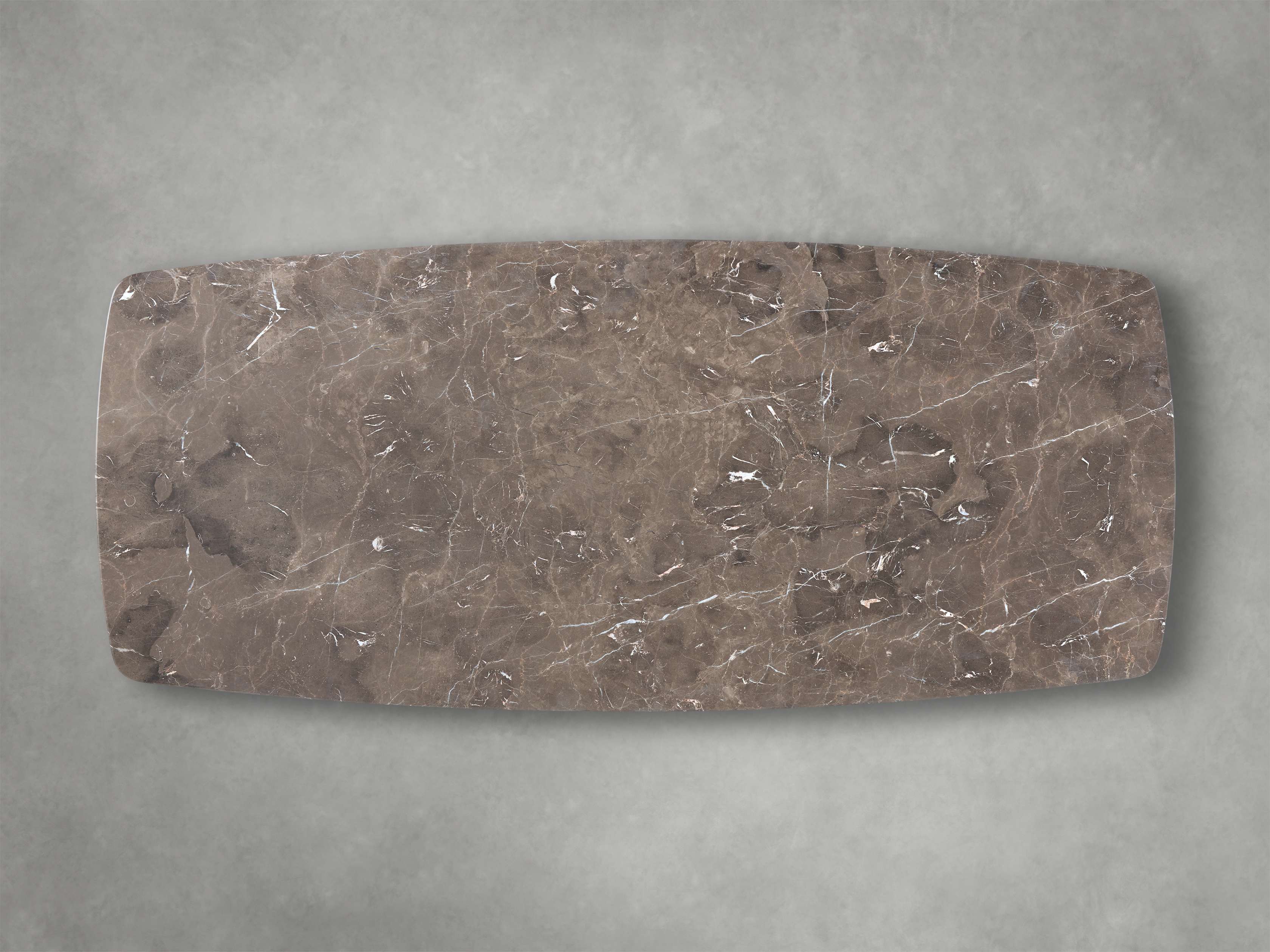 Saint Germain Stone Dining Table with Dauphine Base