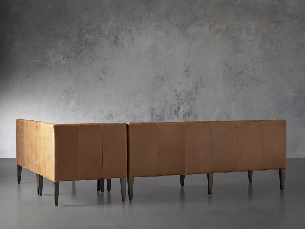 Gates Leather Banquette