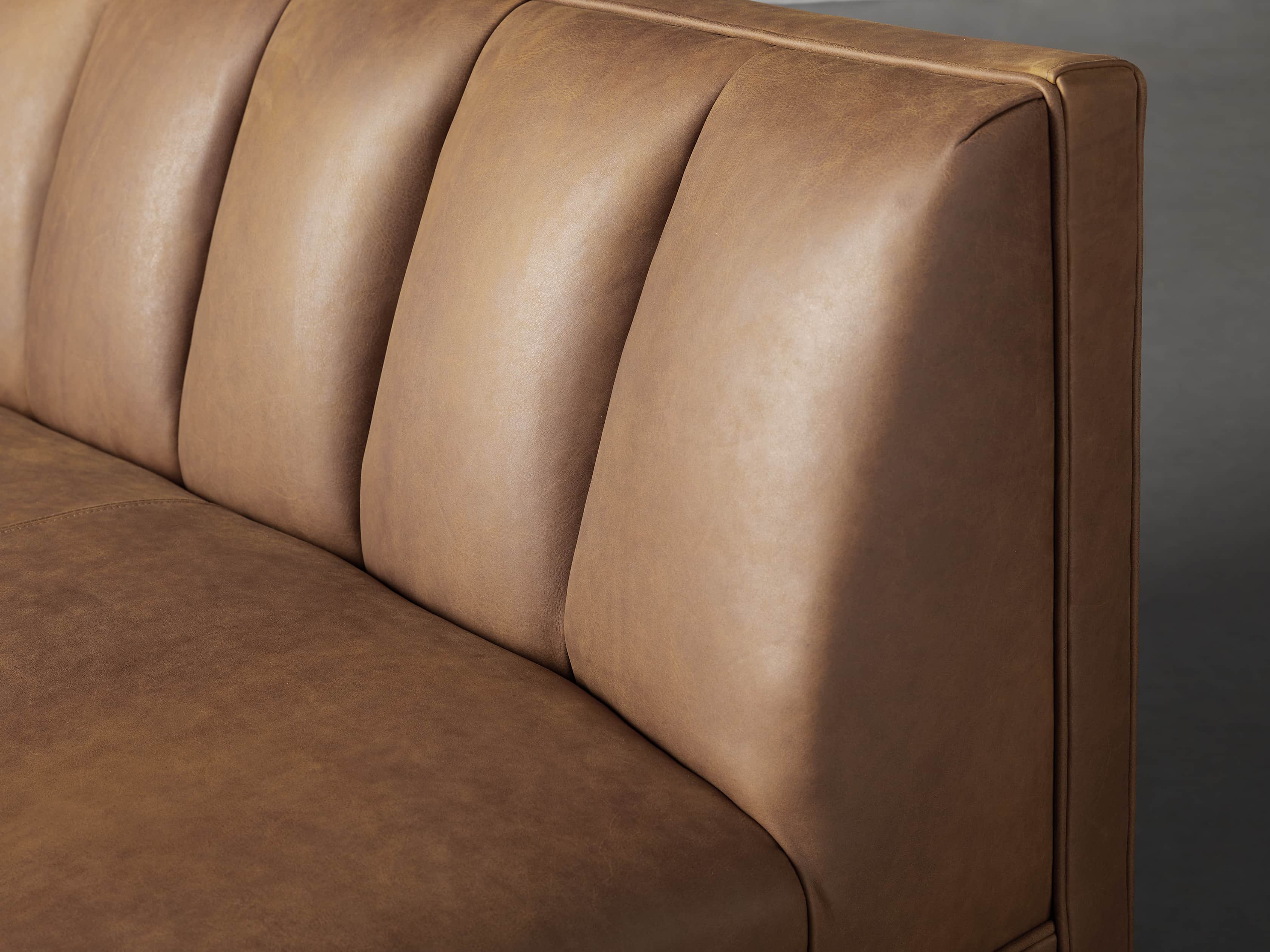 Gates Leather Bench