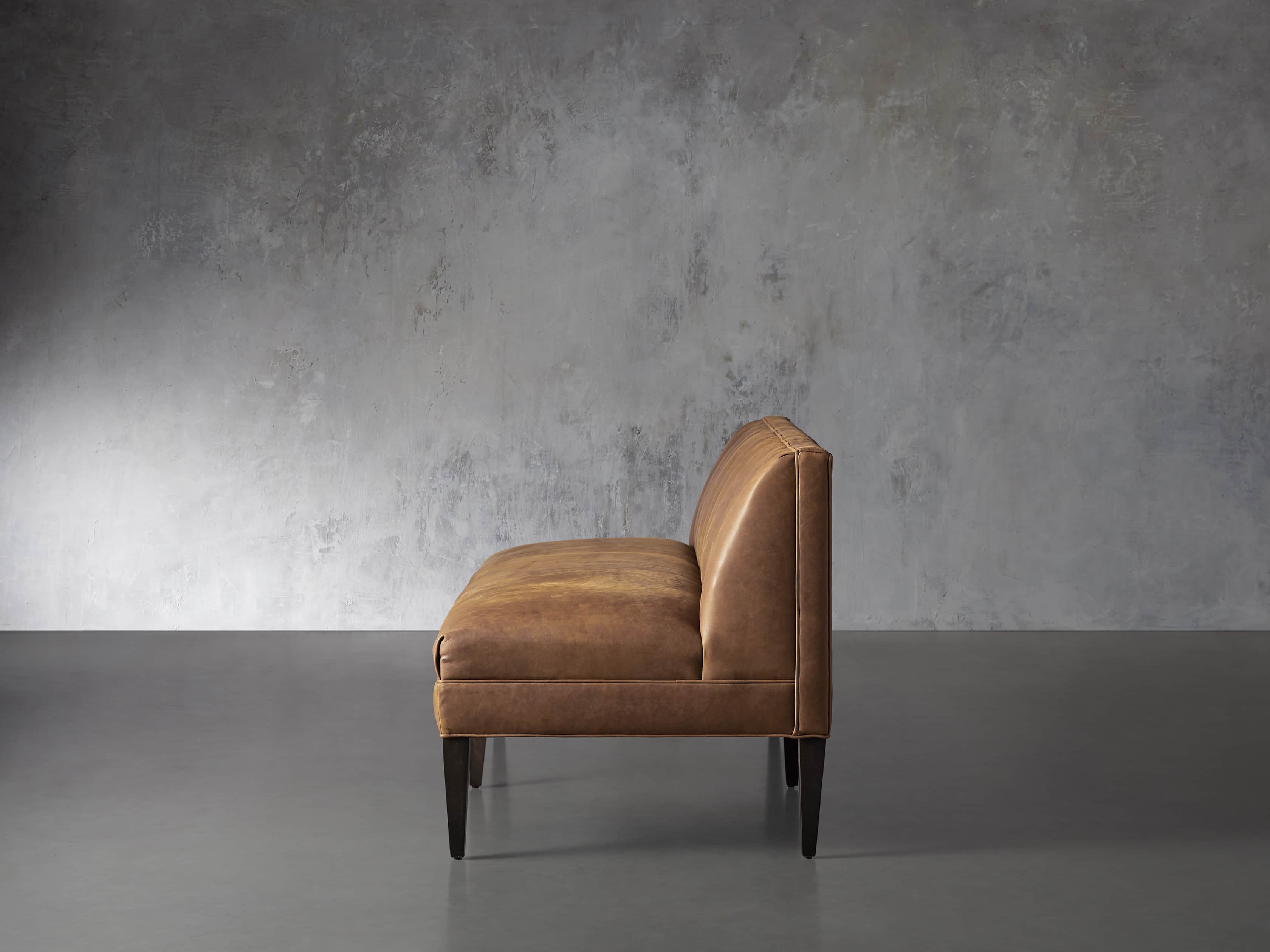 Gates Leather Settee