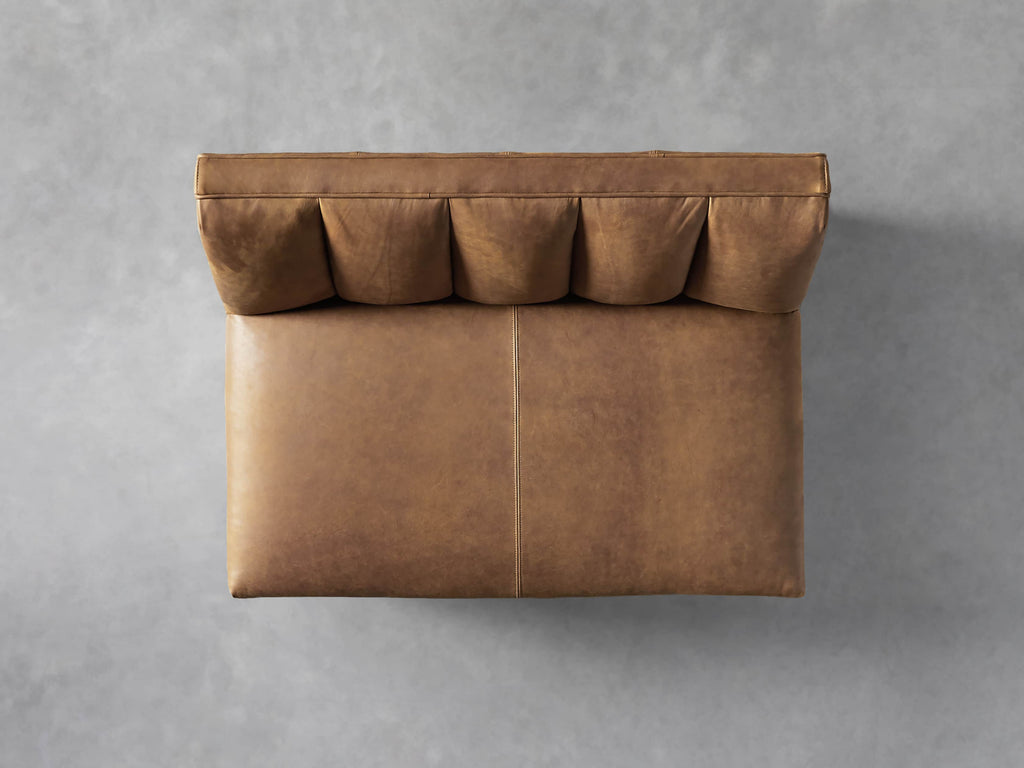 Gates Leather Bench