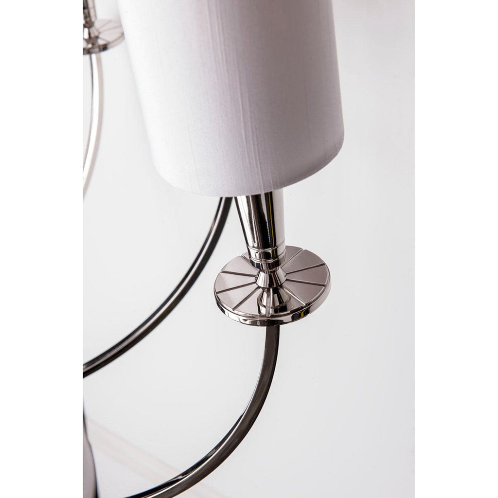 Mason 12-Light Chandelier in Aged Brass 34.5L x 34.5W x 27.25H