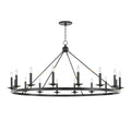 Allendale 16-Light Chandelier in Aged Old Bronze 58L x 58W x 27.25H