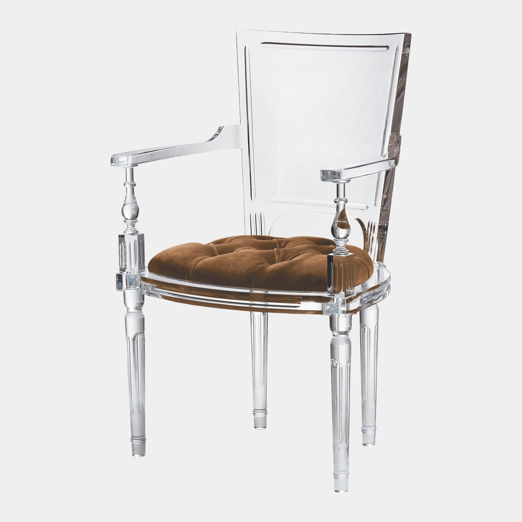 Global Views Marilyn Acrylic Arm Chair